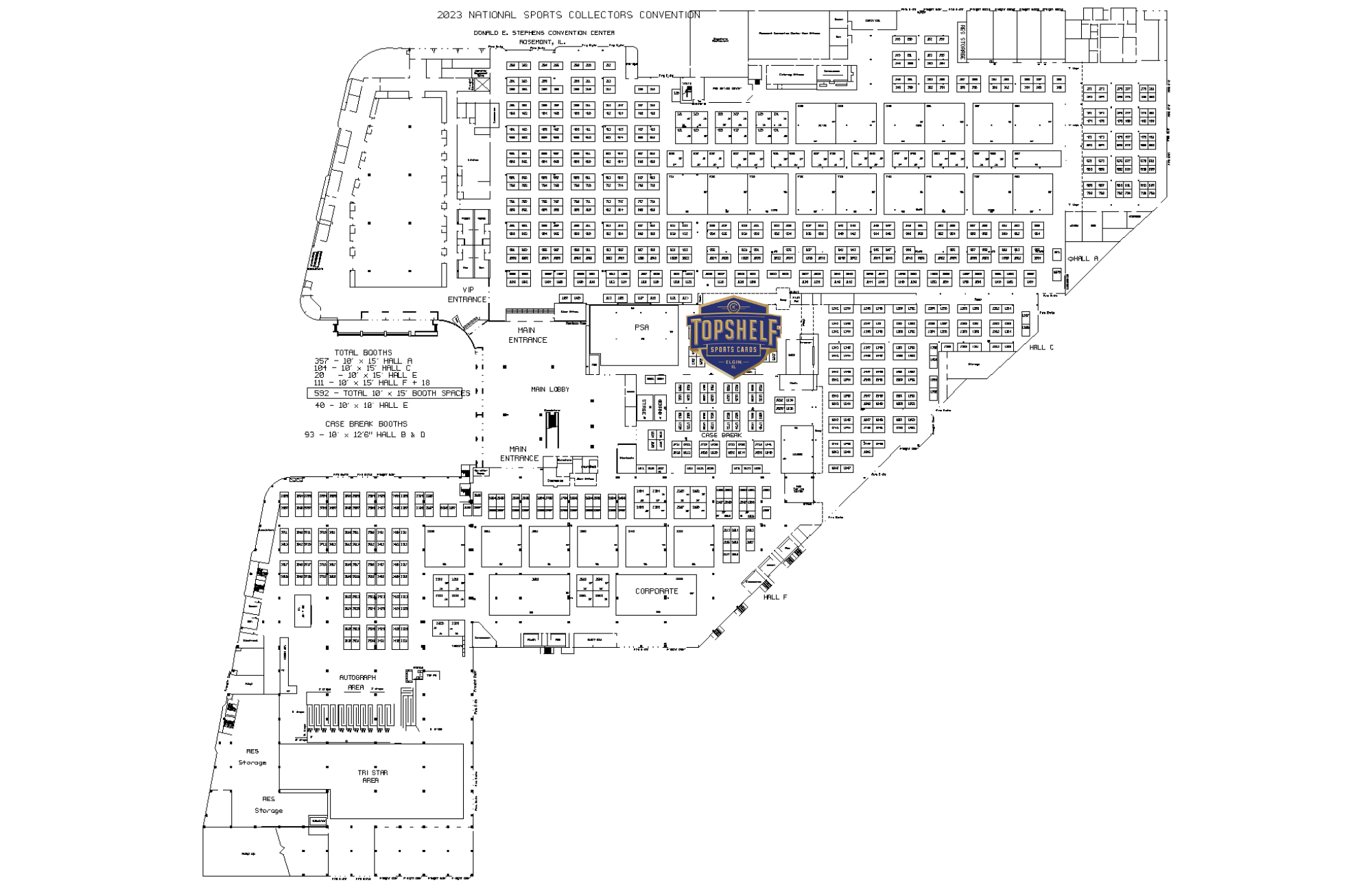 Join Us at the 43rd Sports Collectors Convention for an Experience! Top Shelf